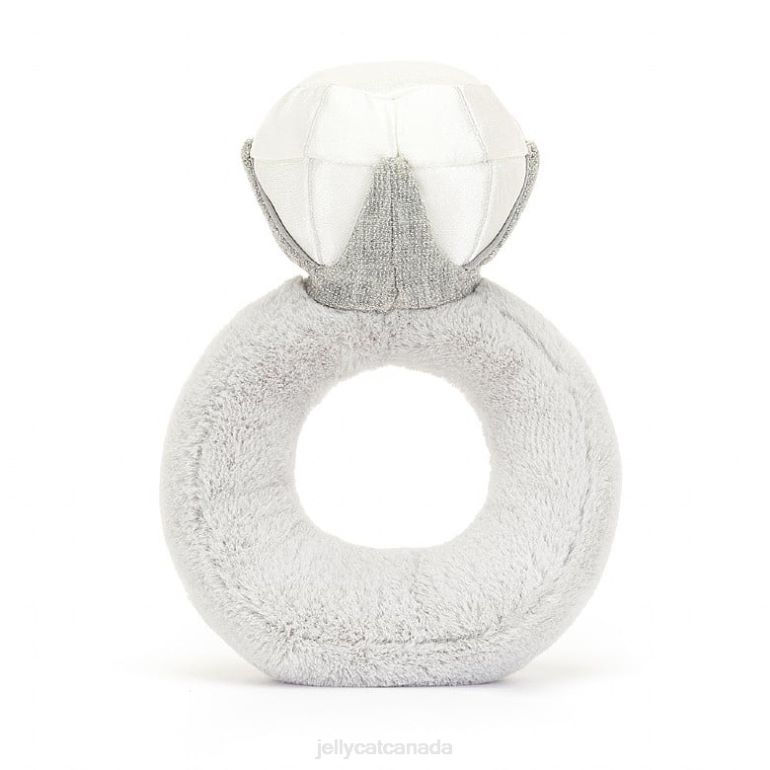 Jellycat Amuseable Diamond Ring Grey BV0TH530 Toy