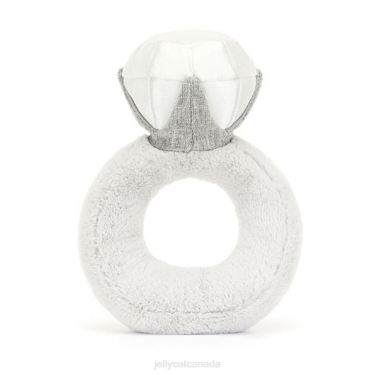 Jellycat Amuseable Diamond Ring Grey BV0TH535 Toy