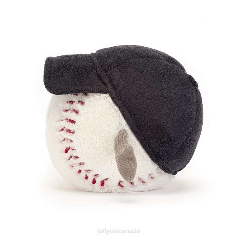 Jellycat Amuseable Sports Baseball White BV0TH76 Toy
