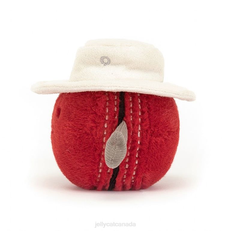 Jellycat Amuseable Sports Cricket Ball Red BV0TH80 Toy