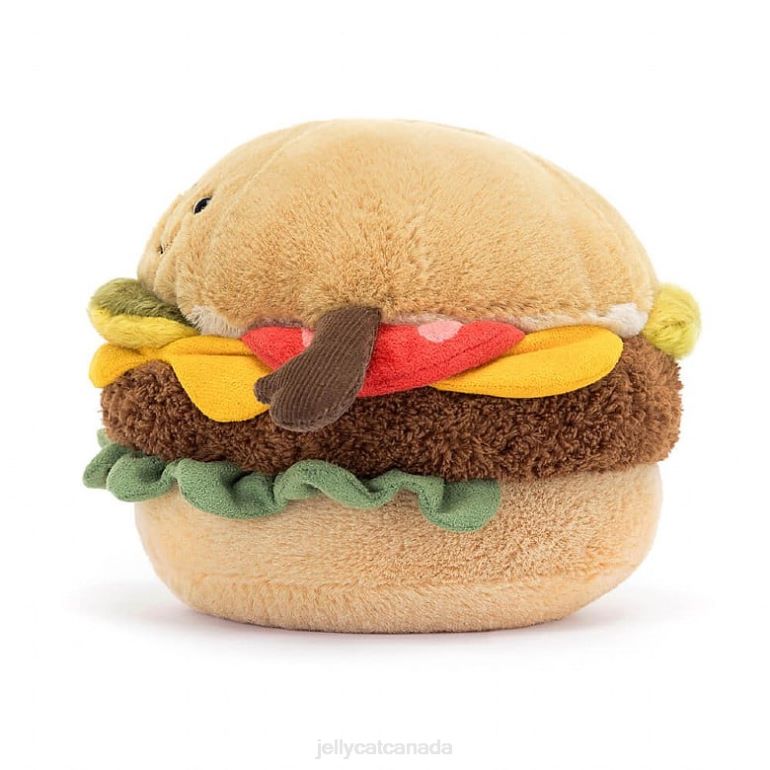 Jellycat Amuseable Burger Multi-colour BV0TH88 Toy