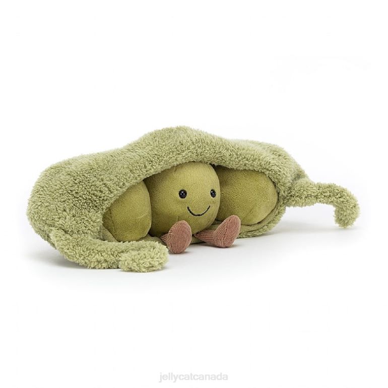 Jellycat Amuseable Pea in a Pod Green BV0TH590 Toy
