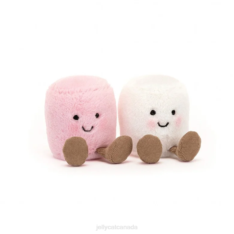 Jellycat Amuseable Pink and White Marshmallows Multi-colour BV0TH603 Toy