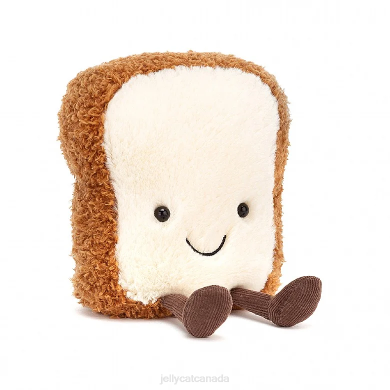 Jellycat Amuseable Toast Brown and White BV0TH533 Toy