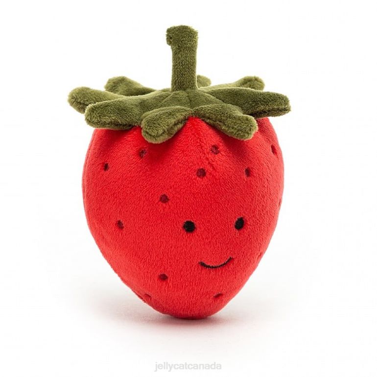 Jellycat Fabulous Fruit Strawberry Red BV0TH572 Toy