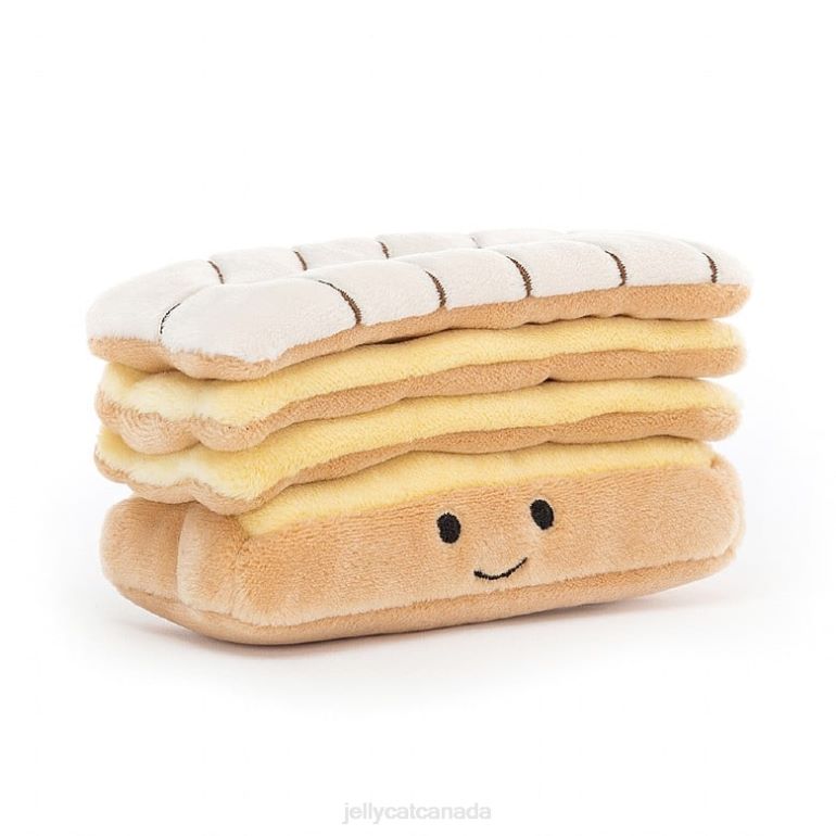 Jellycat Pretty Patisserie Mille Feuille Multi-colour BV0TH110 Toy