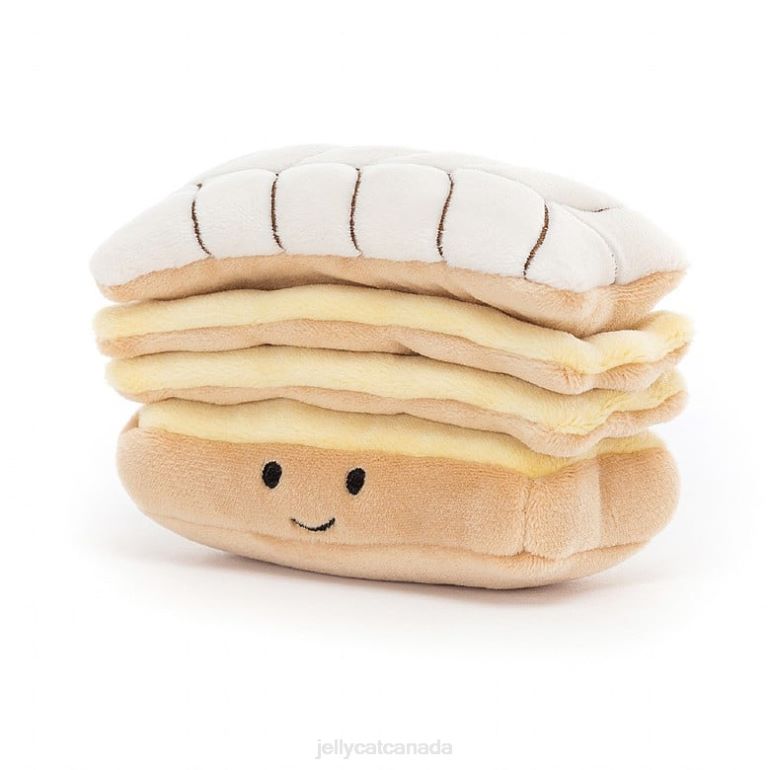 Jellycat Pretty Patisserie Mille Feuille Multi-colour BV0TH110 Toy