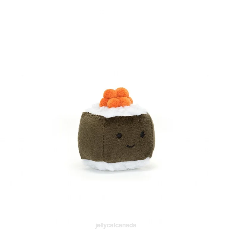 Jellycat Sassy Sushi Hosomaki Dark Green BV0TH73 Toy