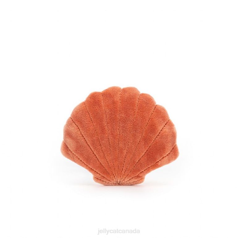 Jellycat Sensational Seafood Scallop Tan BV0TH96 Toy
