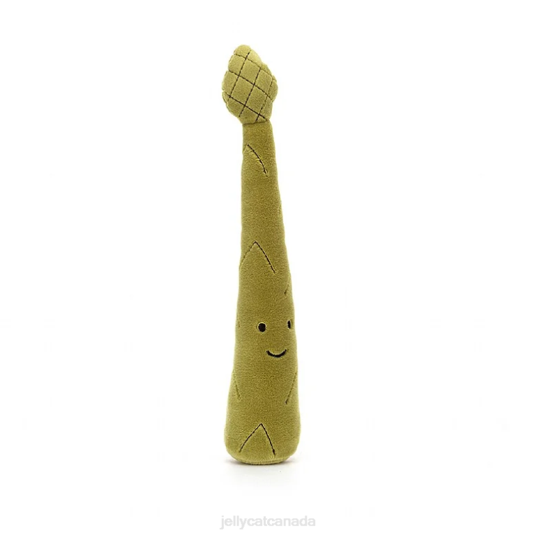 Jellycat Vivacious Vegetable Asparagus Green BV0TH564 Toy
