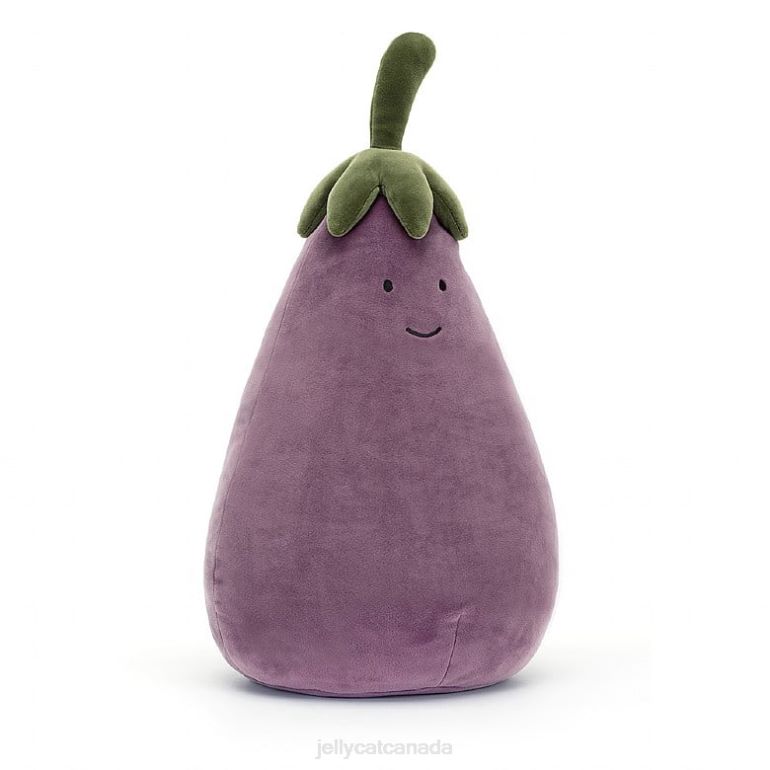 Jellycat Vivacious Vegetable Aubergine Purple BV0TH246 Toy