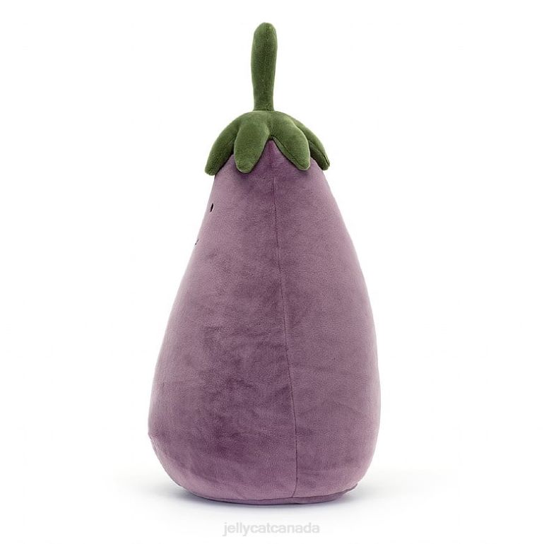 Jellycat Vivacious Vegetable Aubergine Purple BV0TH246 Toy