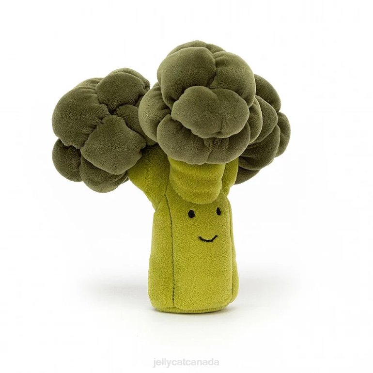 Jellycat Vivacious Vegetable Broccoli Green BV0TH59 Toy