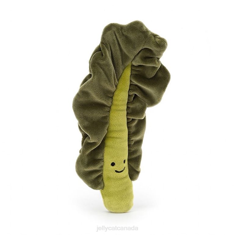 Jellycat Vivacious Vegetable Kale Leaf Green BV0TH138 Toy