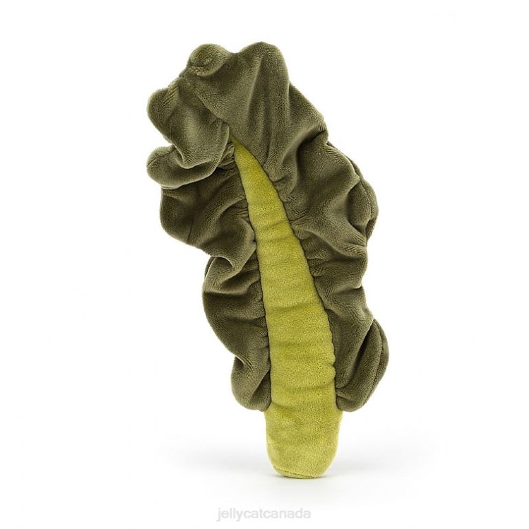 Jellycat Vivacious Vegetable Kale Leaf Green BV0TH138 Toy