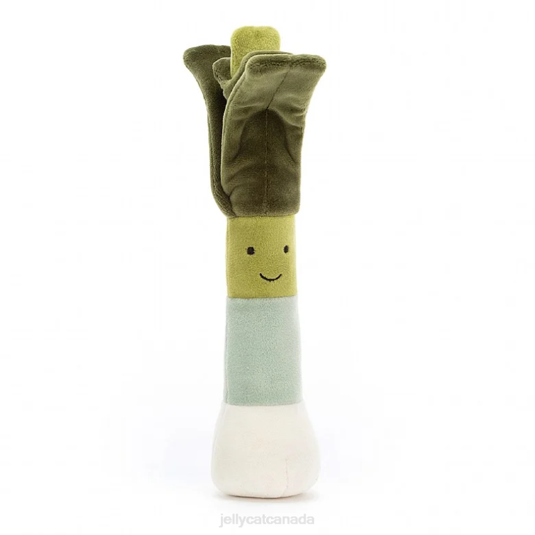 Jellycat Vivacious Vegetable Leek Green BV0TH659 Toy