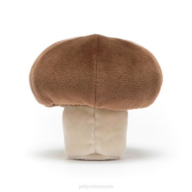 Jellycat Vivacious Vegetable Mushroom Grey BV0TH660 Toy