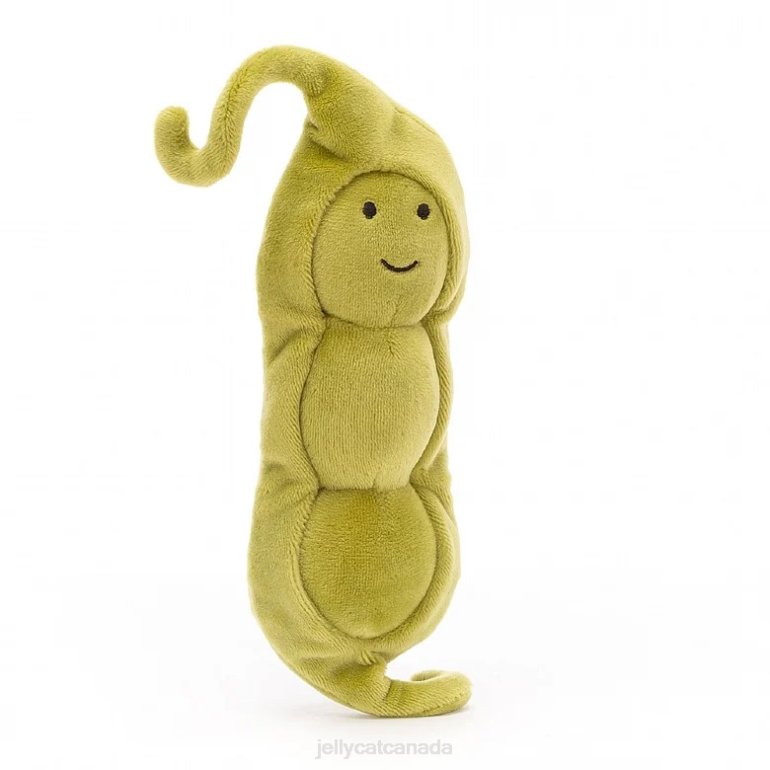 Jellycat Vivacious Vegetable Pea Green BV0TH167 Toy