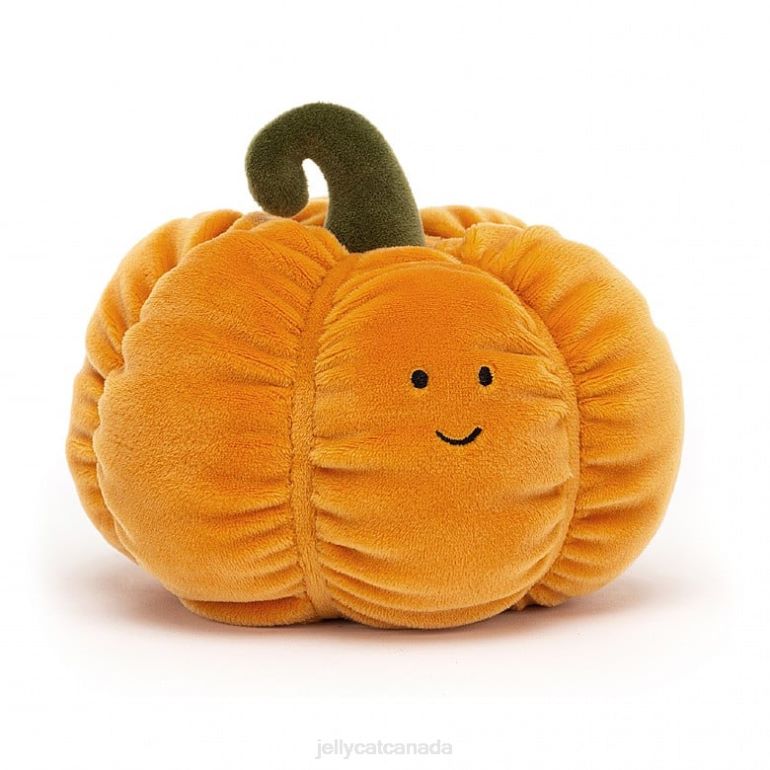 Jellycat Vivacious Vegetable Pumpkin Orange BV0TH661 Toy