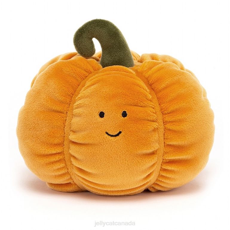Jellycat Vivacious Vegetable Pumpkin Orange BV0TH661 Toy