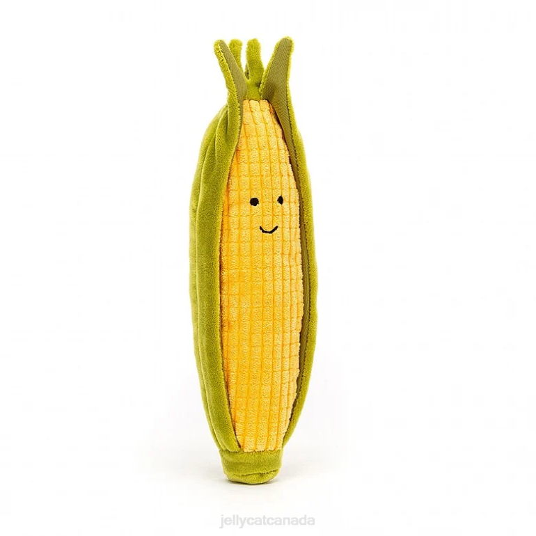 Jellycat Vivacious Vegetable Sweetcorn Yellow BV0TH663 Toy