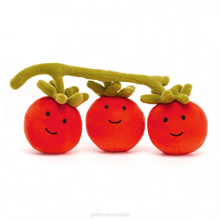 Jellycat Vivacious Vegetable Tomato Red BV0TH597 Toy