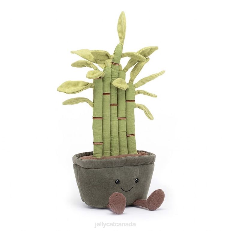 Jellycat Amuseable Potted Bamboo Green BV0TH366 Toy