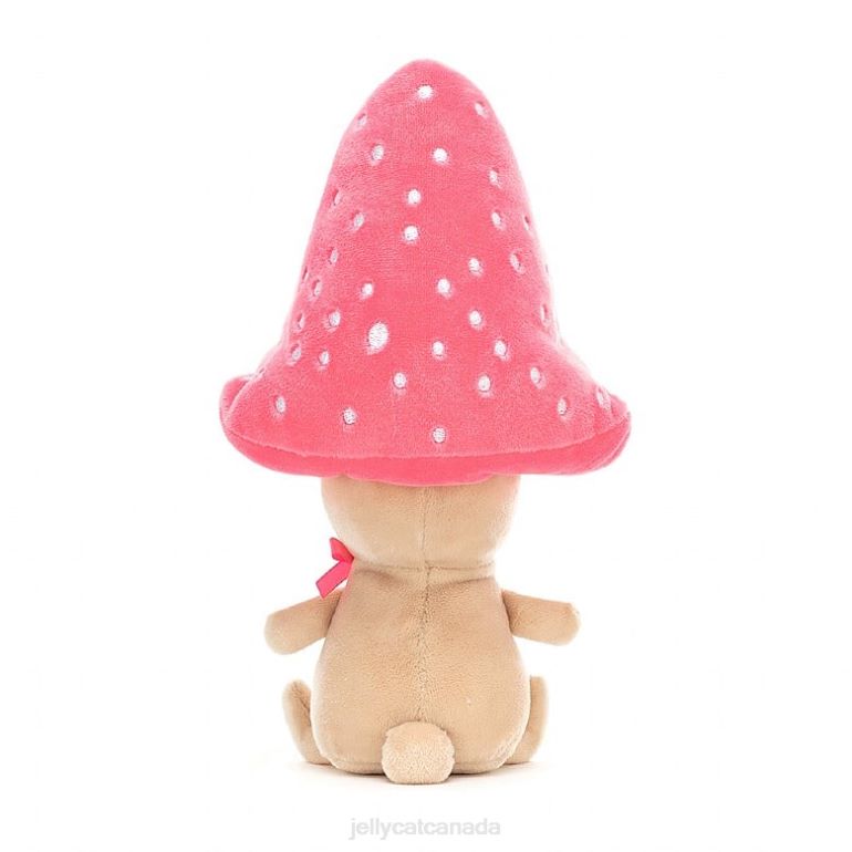 Jellycat Fun-Guy Pattie Pink BV0TH628 Toy