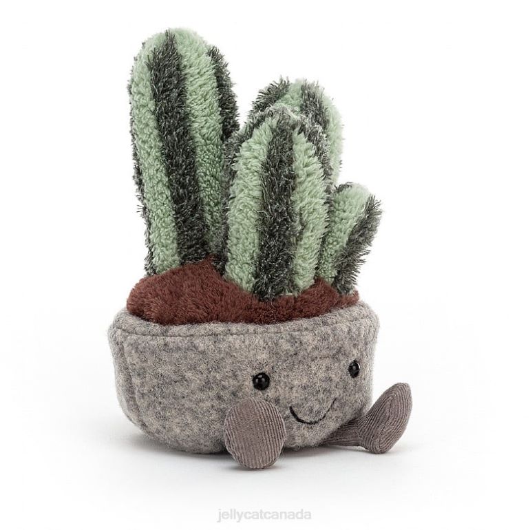 Jellycat Silly Succulent Columnar Cactus Green BV0TH673 Toy