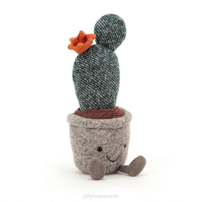 Jellycat Silly Succulent Prickly Pear Cactus Multi-colour BV0TH50 Toy