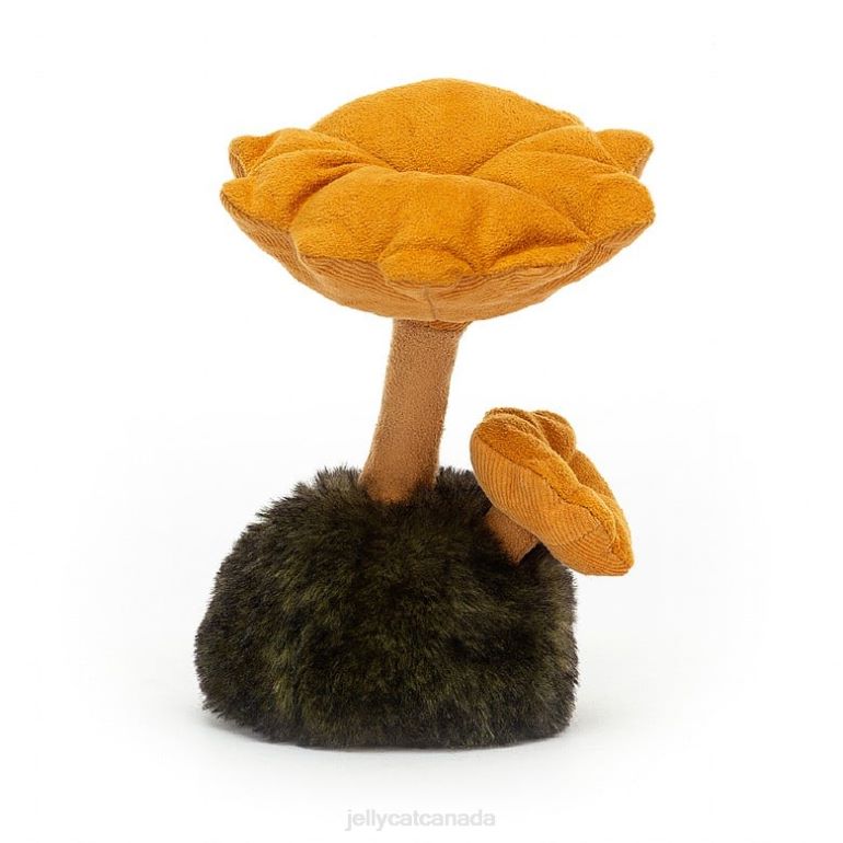 Jellycat Wild Nature Chanterelle Mushroom Yellow BV0TH423 Toy