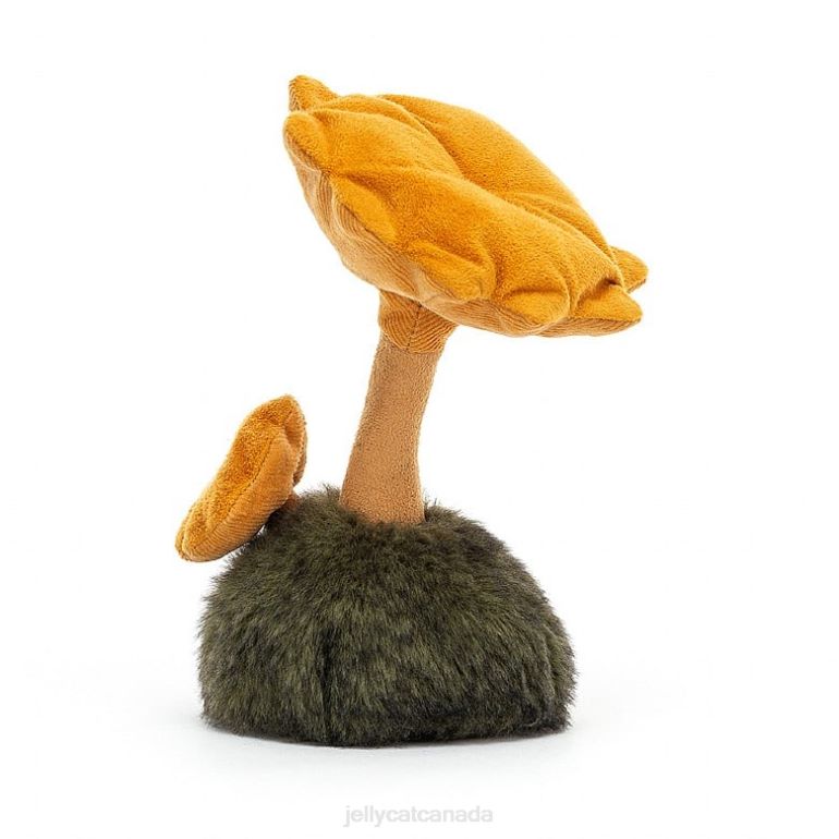 Jellycat Wild Nature Chanterelle Mushroom Yellow BV0TH423 Toy