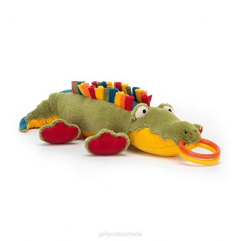 Jellycat Happihoop Croc Multi-colour BV0TH751 Toy