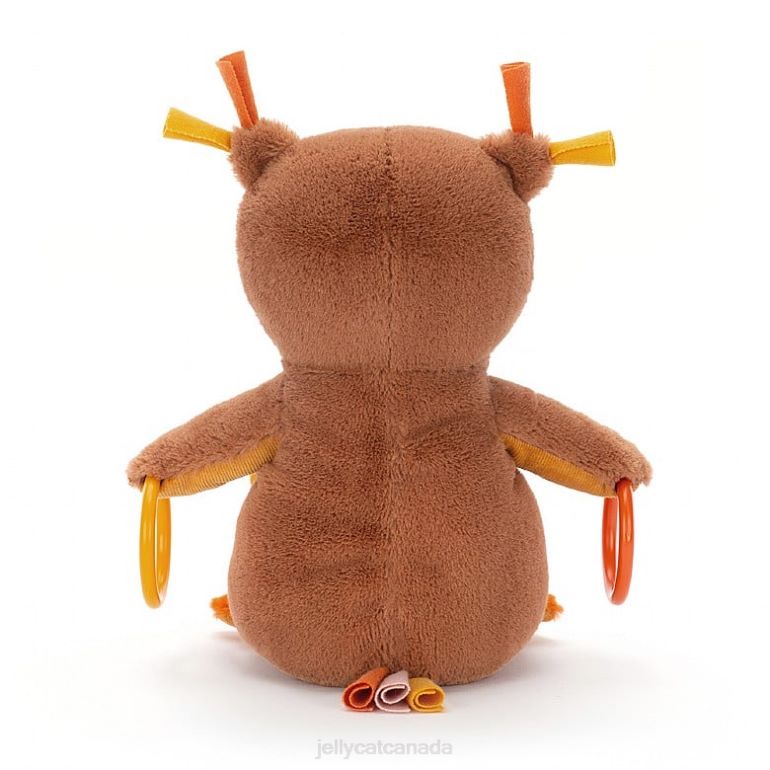 Jellycat Happihoop Owl Multi-colour BV0TH717 Toy