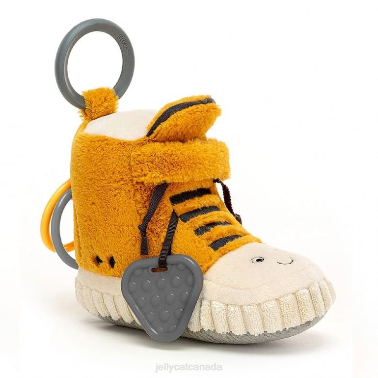 Jellycat Kicketty Sneaker Activity Toy Multi-colour BV0TH773 Toy