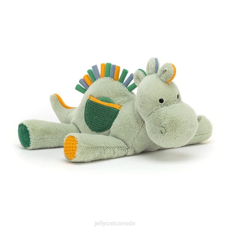 Jellycat Peek-a-Boo Dino Activity Toy Green BV0TH769 Toy