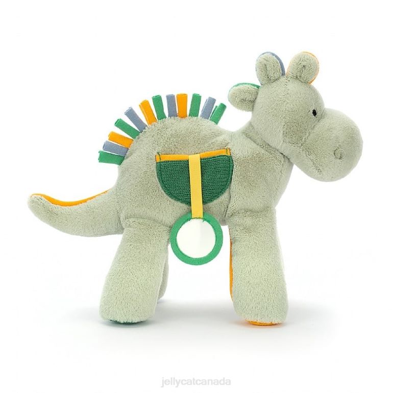 Jellycat Peek-a-Boo Dino Activity Toy Green BV0TH769 Toy