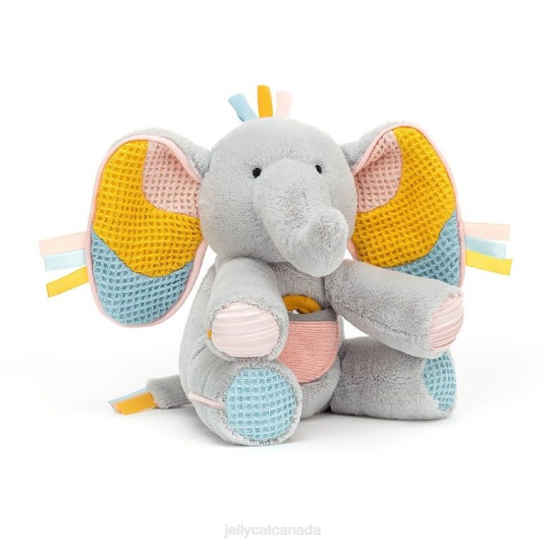 Jellycat Peek-a-Boo Elly Activity Toy Blue BV0TH713 Toy
