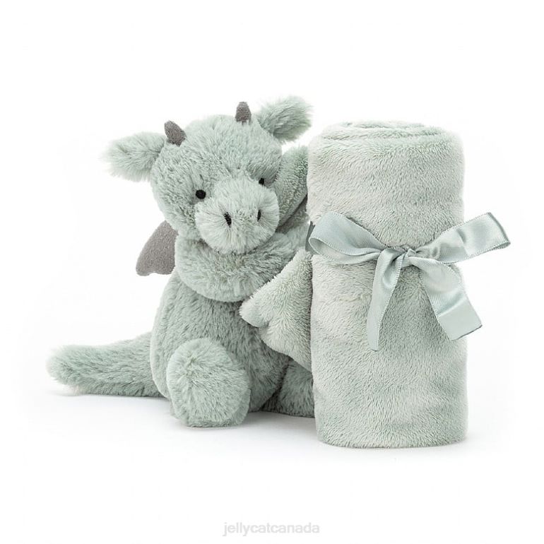Jellycat Bashful Dragon Soother Green BV0TH460 Toy