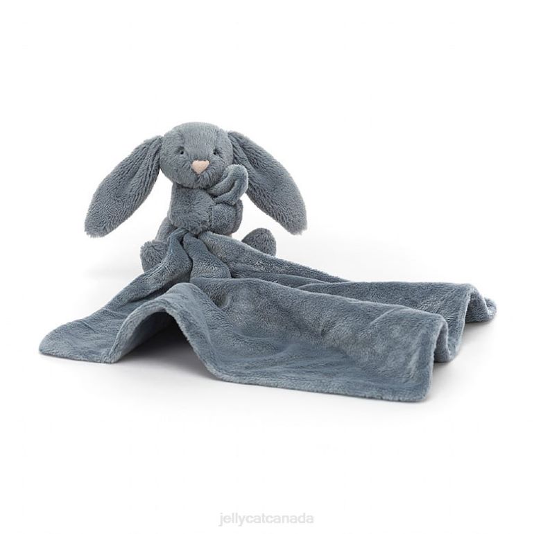 Jellycat Bashful Dusky Bunny Soother Blue BV0TH271 Toy