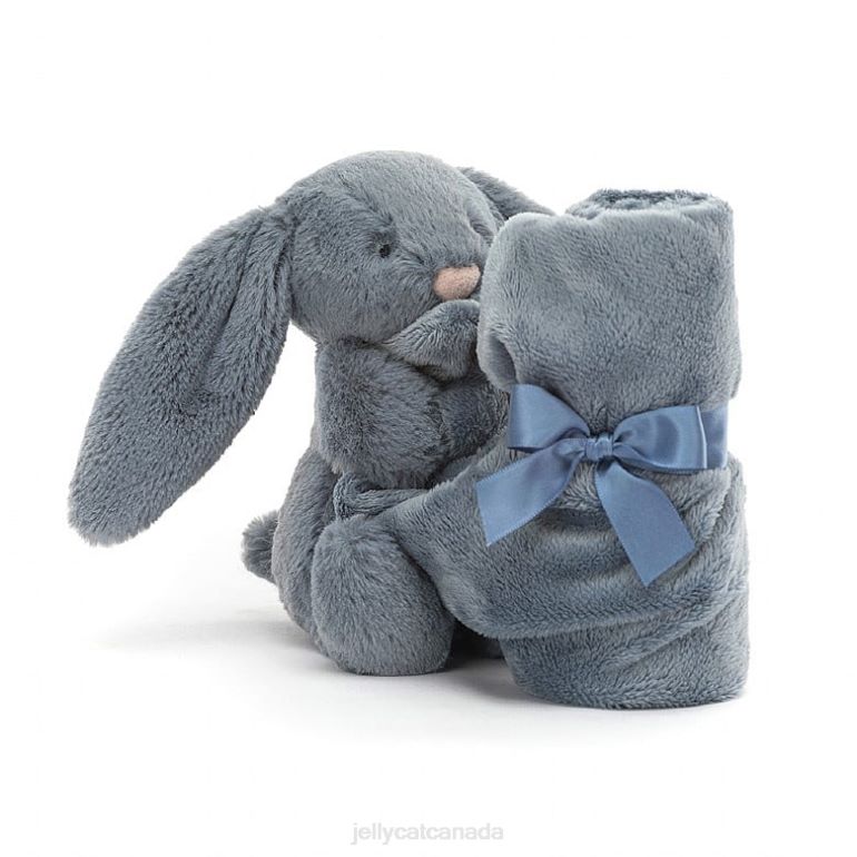Jellycat Bashful Dusky Bunny Soother Blue BV0TH271 Toy