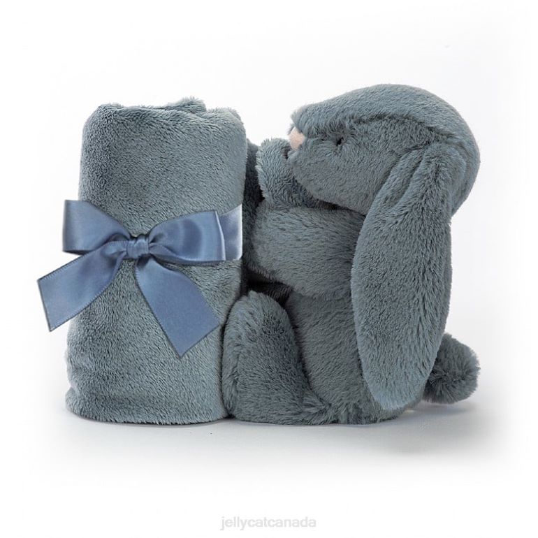 Jellycat Bashful Dusky Bunny Soother Blue BV0TH271 Toy