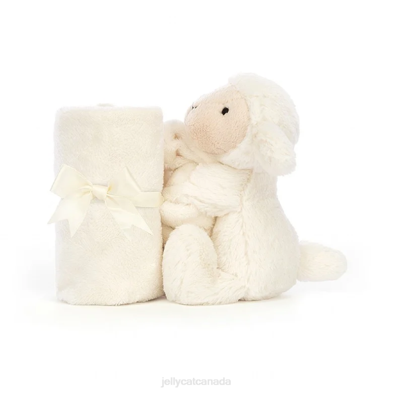 Jellycat Bashful Lamb Soother Cream BV0TH280 Toy