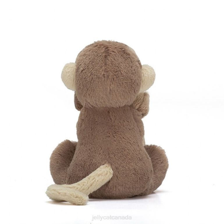 Jellycat Bashful Monkey Soother Brown BV0TH653 Toy