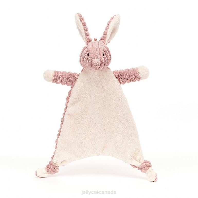 Jellycat Cordy Roy Baby Bunny Soother Pink BV0TH344 Toy