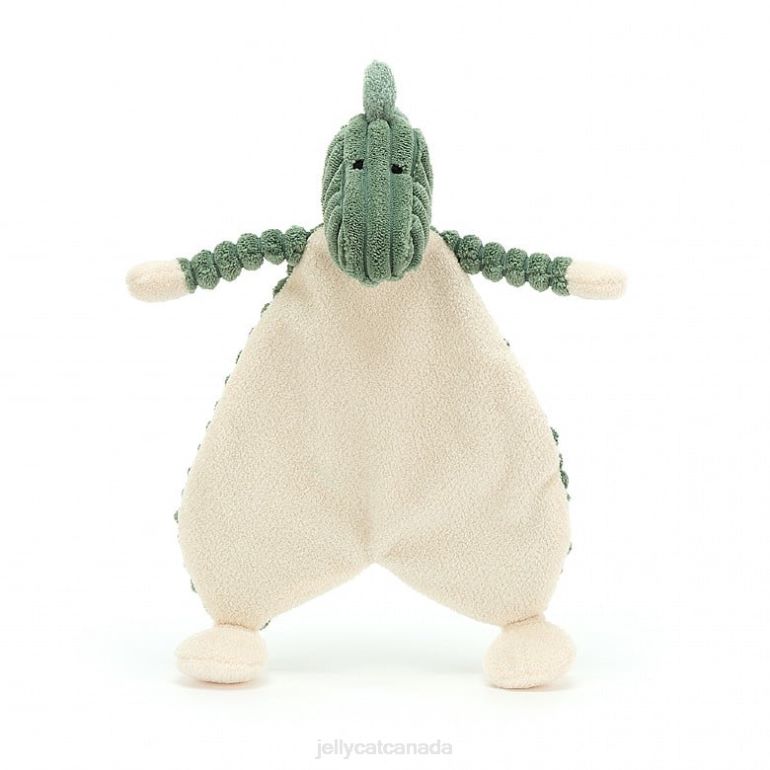 Jellycat Cordy Roy Baby Dino Soother Green BV0TH329 Toy