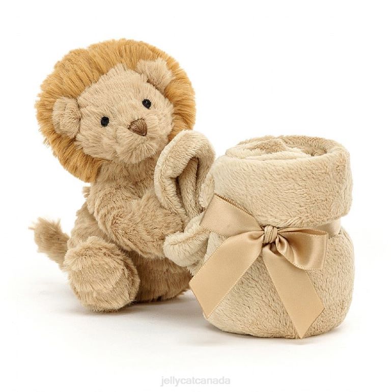 Jellycat Fuddlewuddle Lion Soother Yellow BV0TH689 Toy
