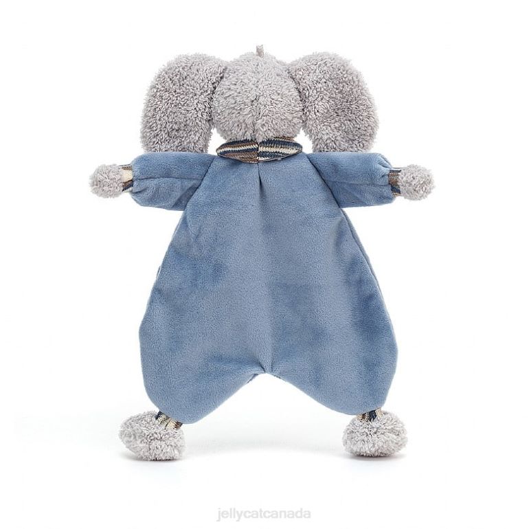 Jellycat Lingley Elephant Soother Grey BV0TH701 Toy