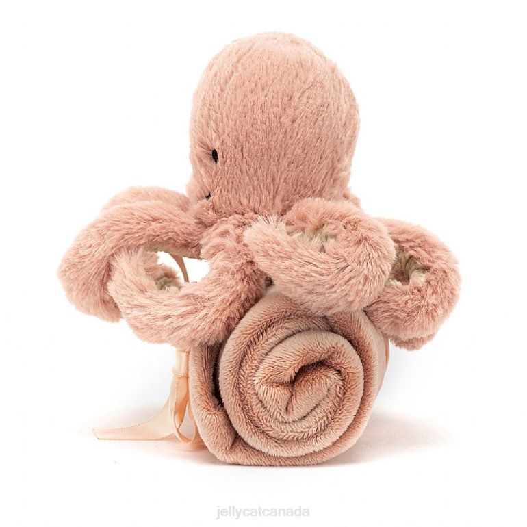 Jellycat Odell Octopus Soother Apricot BV0TH768 Toy