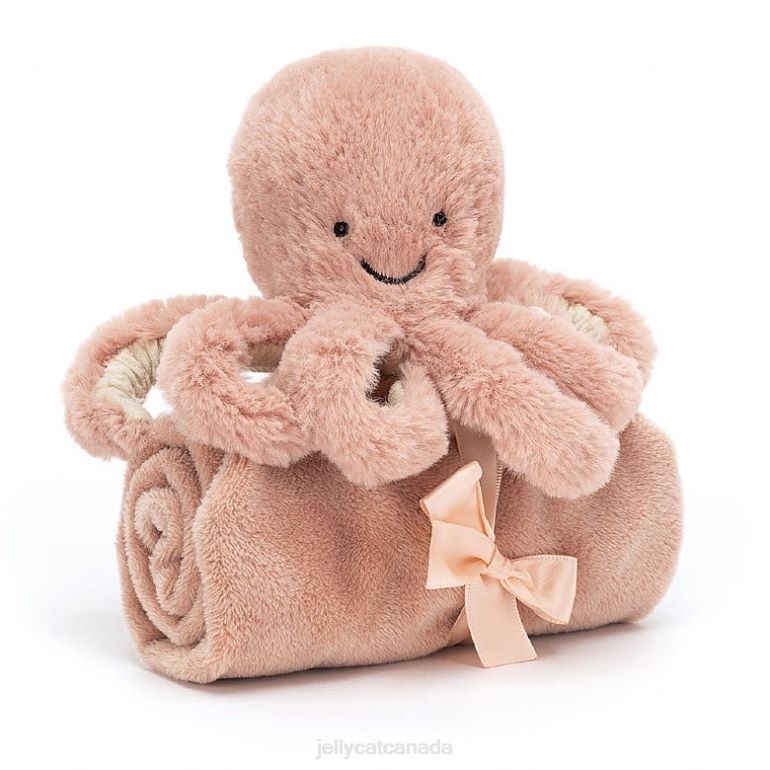 Jellycat Odell Octopus Soother Apricot BV0TH768 Toy